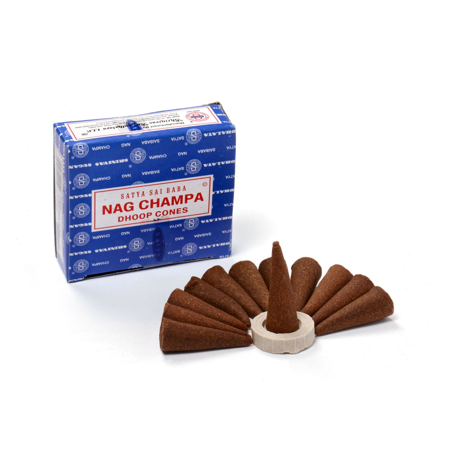 Satya Nag Champa Incense Cones.