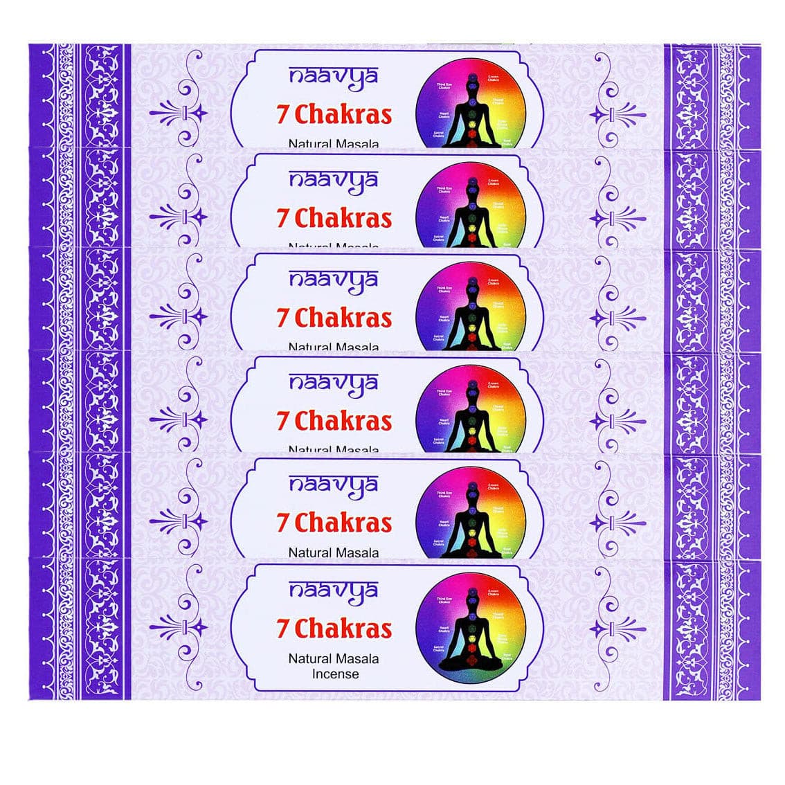 Naavya 7 Chakras Masala Incense Sticks.