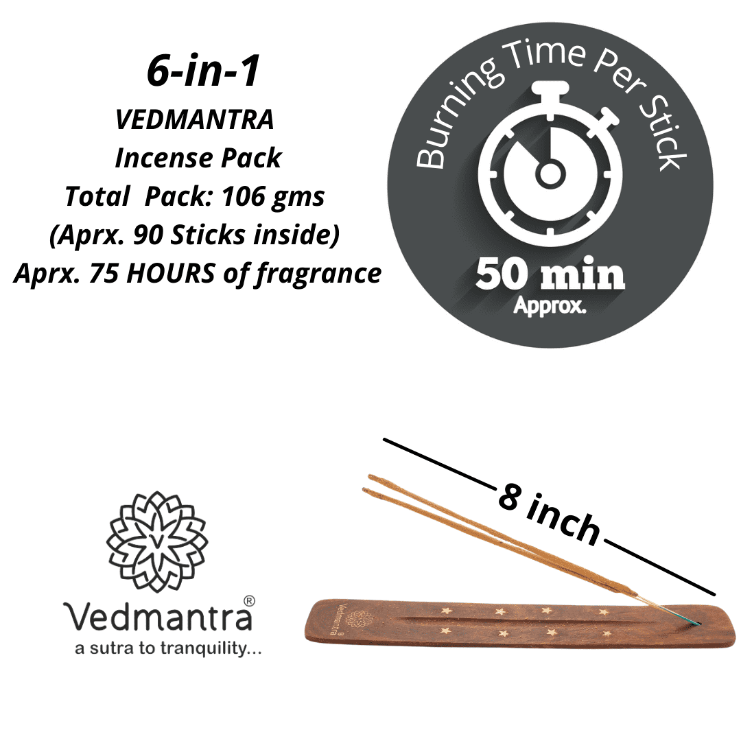Vedmantra Precious Collection Incense Sticks - Ruby.