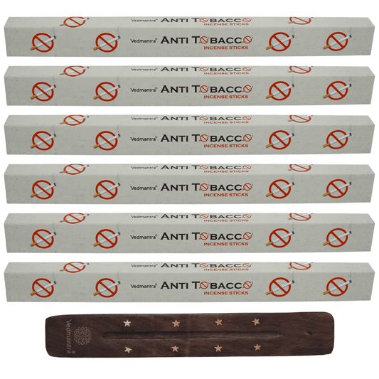 Vedmantra 6 Pack Premium Incense Stick - Anti Tobacco.