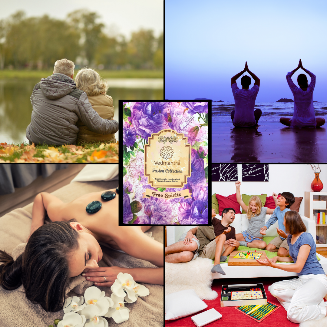 Vedmantra Fusion Collection Incense Sticks - Free Spirits.
