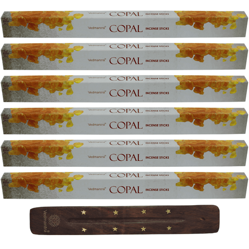 Vedmantra 6 Pack Premium Incense Stick - Copal