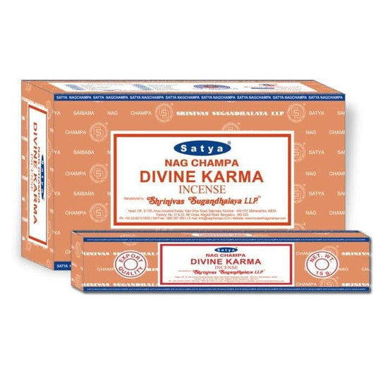 Satya Divine Karma Masala Incense Sticks.