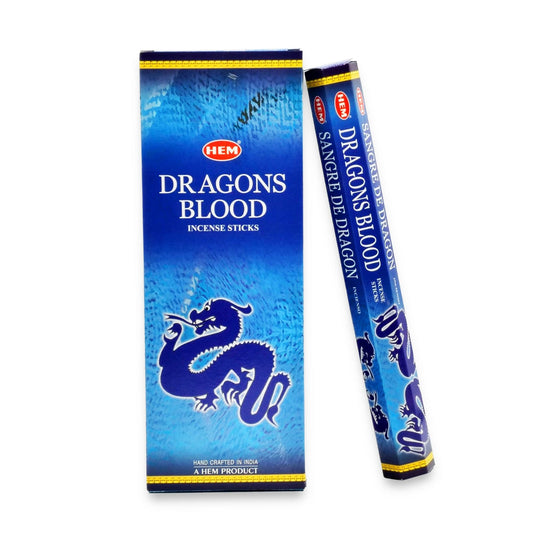 Hem Dragons Blood Blue Incense Sticks.