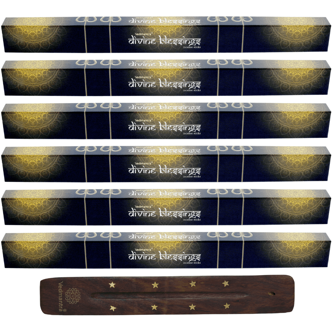Vedmantra 6 Pack Premium Incense Stick - Divine Blessings.