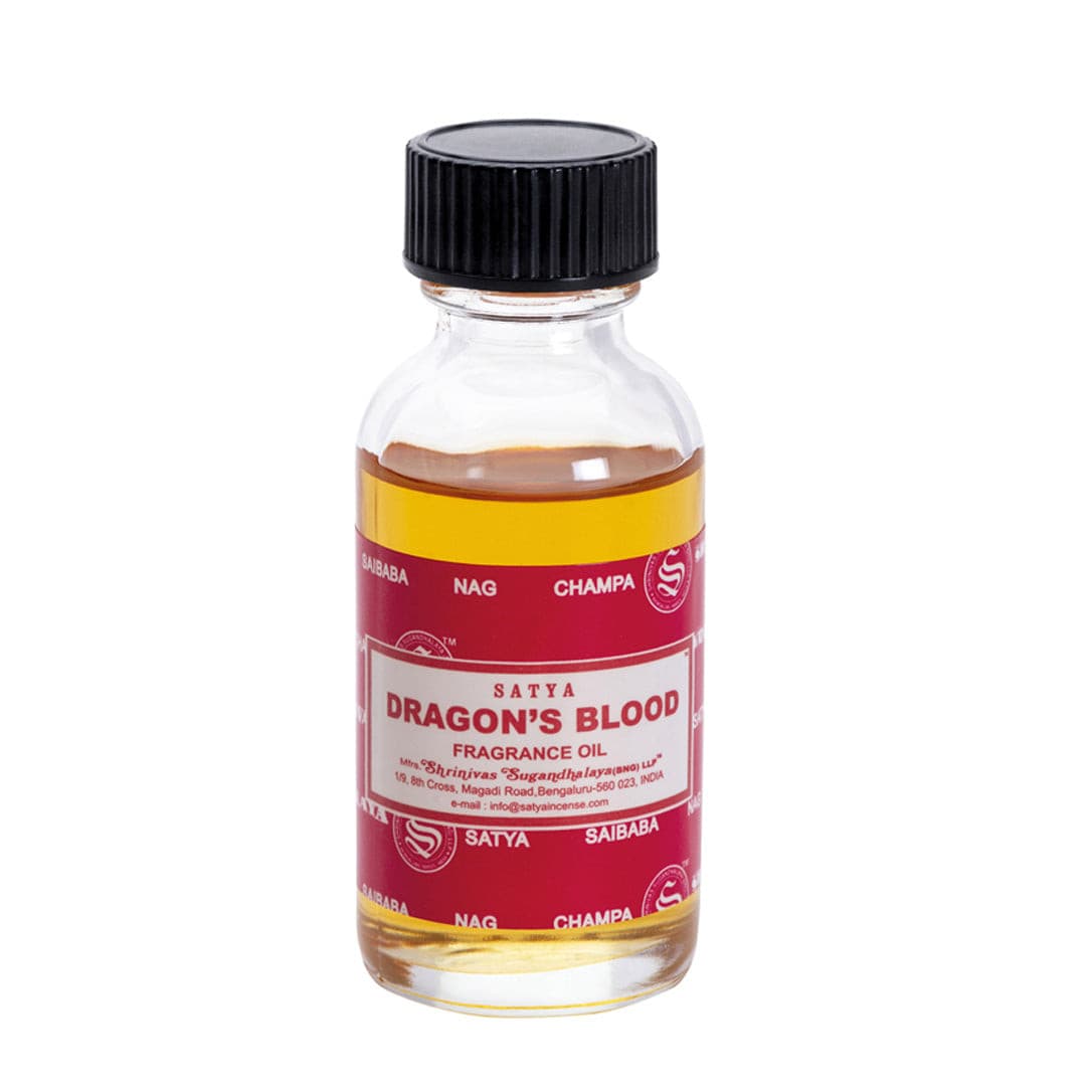 Satya Dragon's Blood Fragrance Scented Oil.