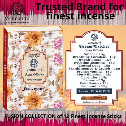 Vedmantra Fusion Collection Incense Sticks - Dream Catcher.