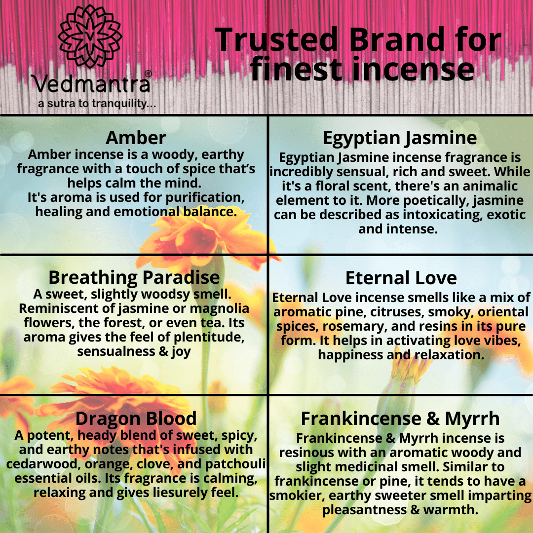 Vedmantra Fusion Collection Incense Sticks - Dream Catcher.
