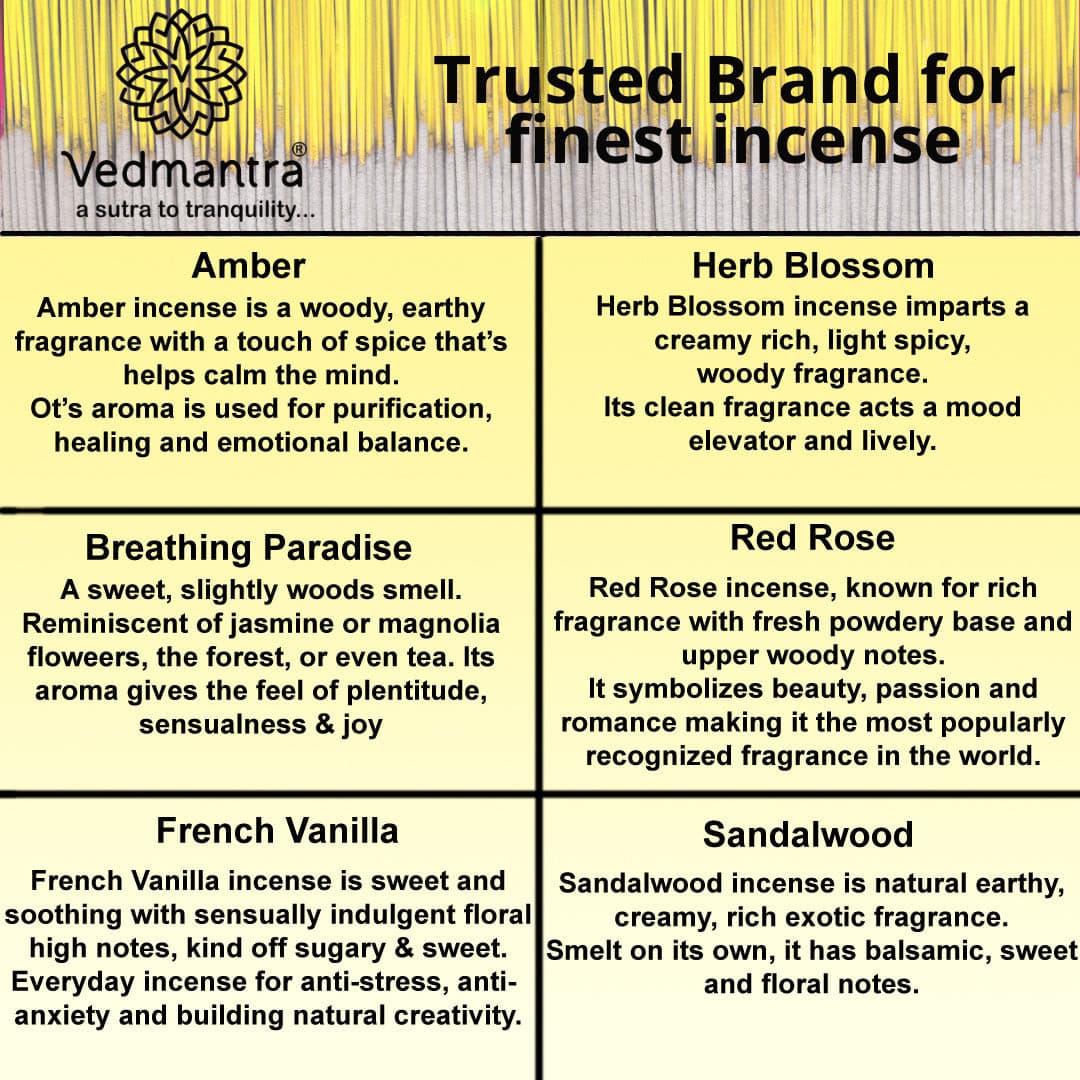 Vedmantra Precious Collection Incense Sticks - Emerald.