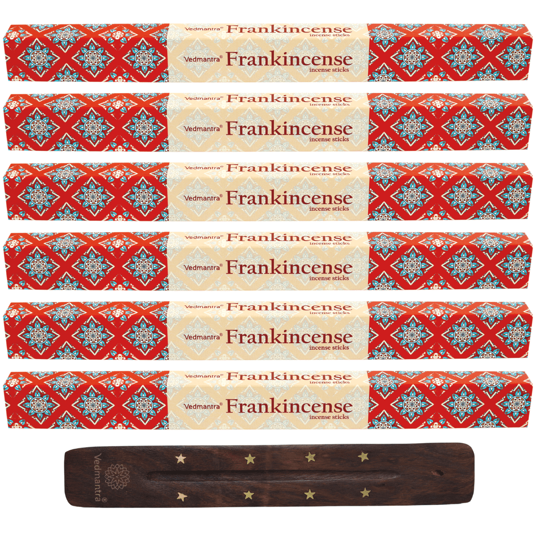Vedmantra 6 Pack Premium Incense Stick - Frankincense.