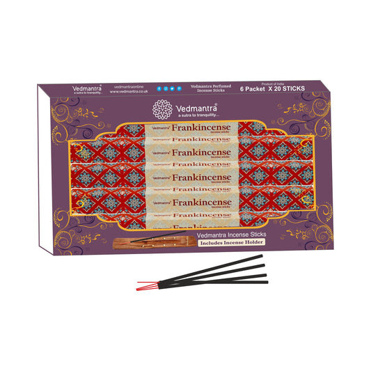 Vedmantra 6 Pack Premium Incense Stick - Frankincense