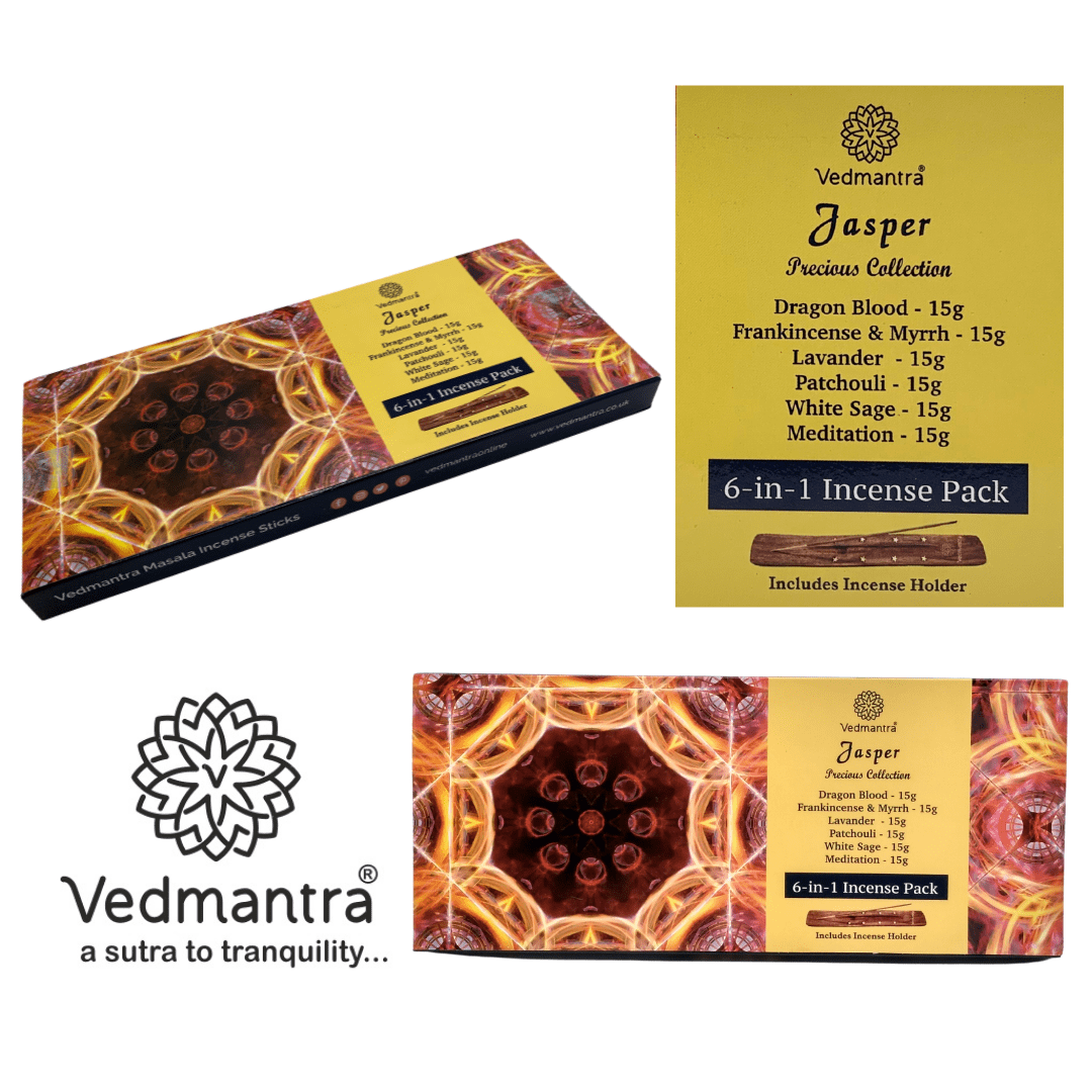 Vedmantra Precious Collection Incense Sticks - Jasper.