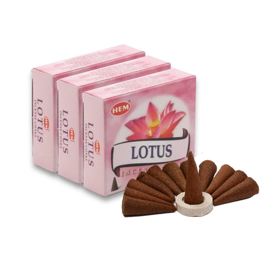 Hem Lotus Dhoop Cones.