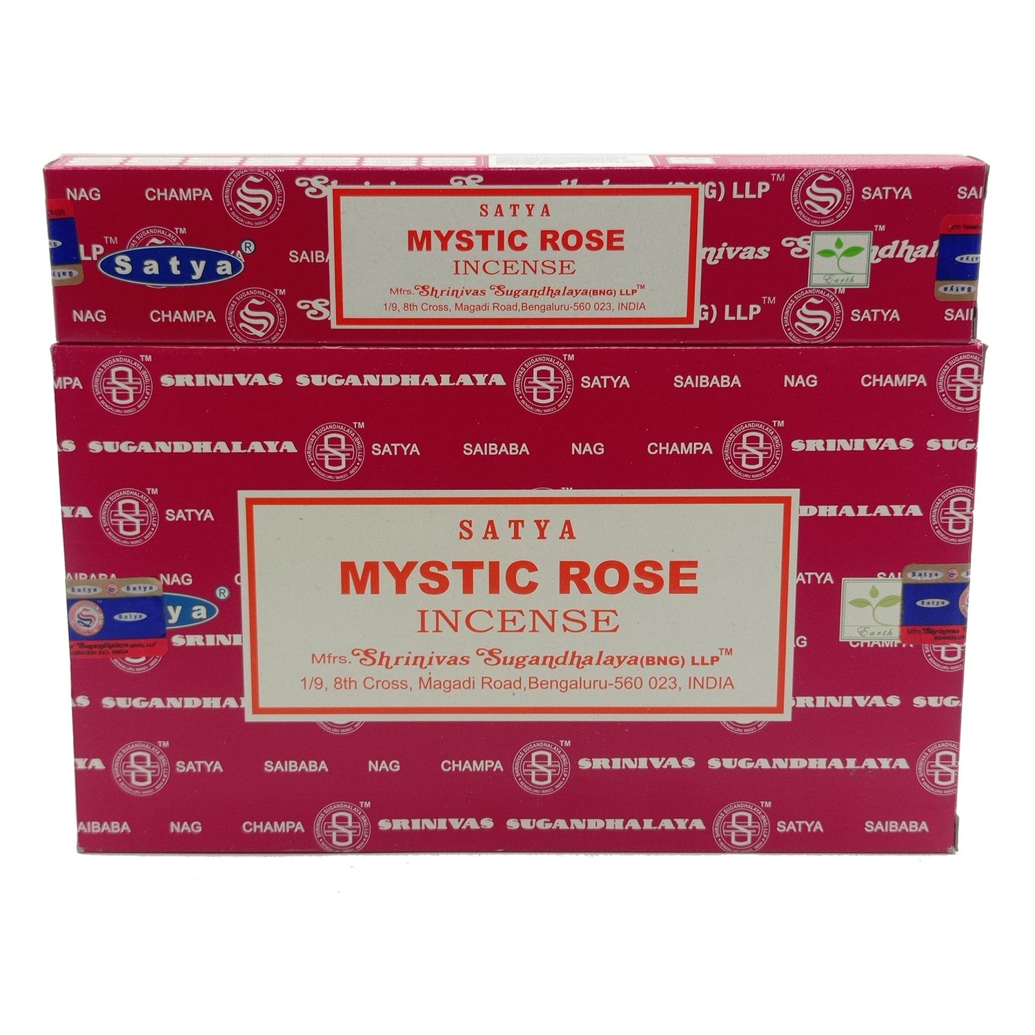 Satya Mystic Rose Masala Incense Sticks.