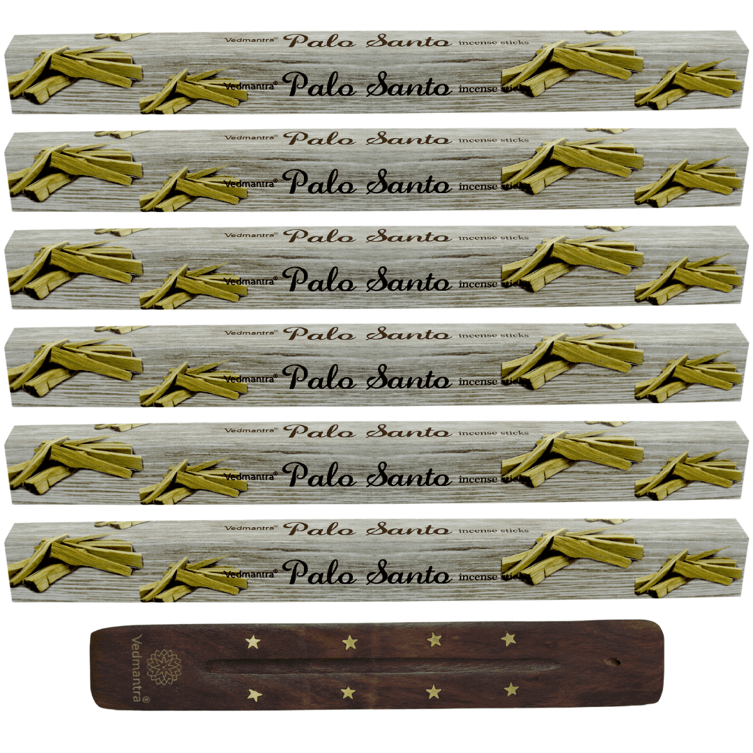 Vedmantra 6 Pack Premium Incense Stick - Palo Santo.