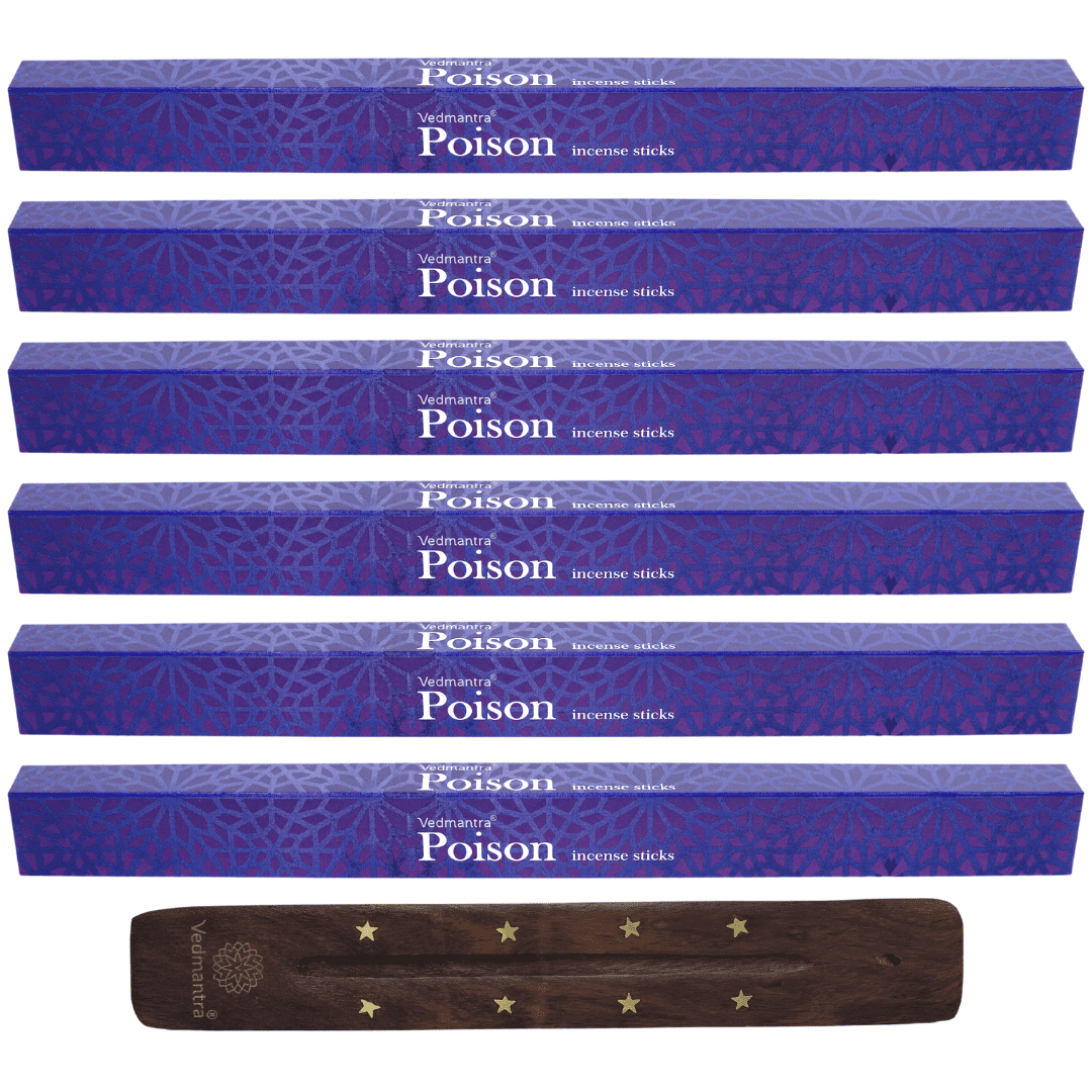 Vedmantra 6 Pack Premium Incense Stick - Poison.