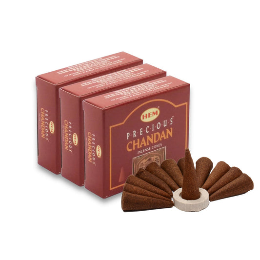 Hem Precious Chandan Dhoop Cones.