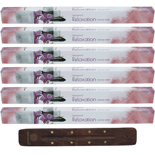 Vedmantra 6 Pack Premium Incense Stick - Relaxation.