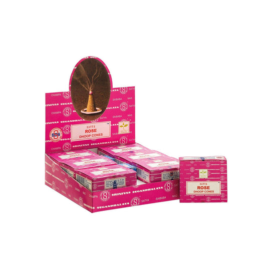 Satya Rose Incense Cones
