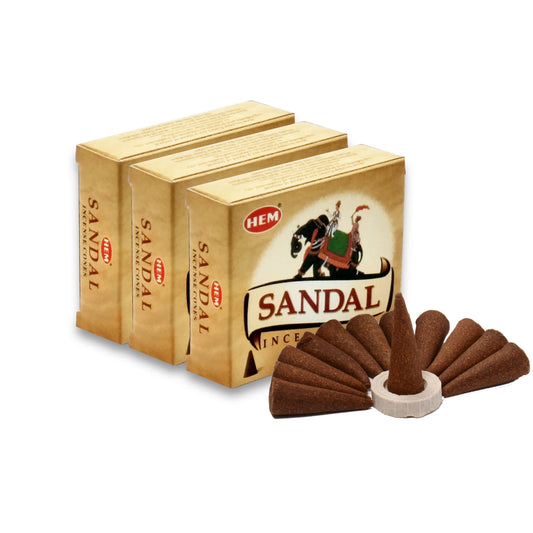 Hem Sandal Dhoop Cones.