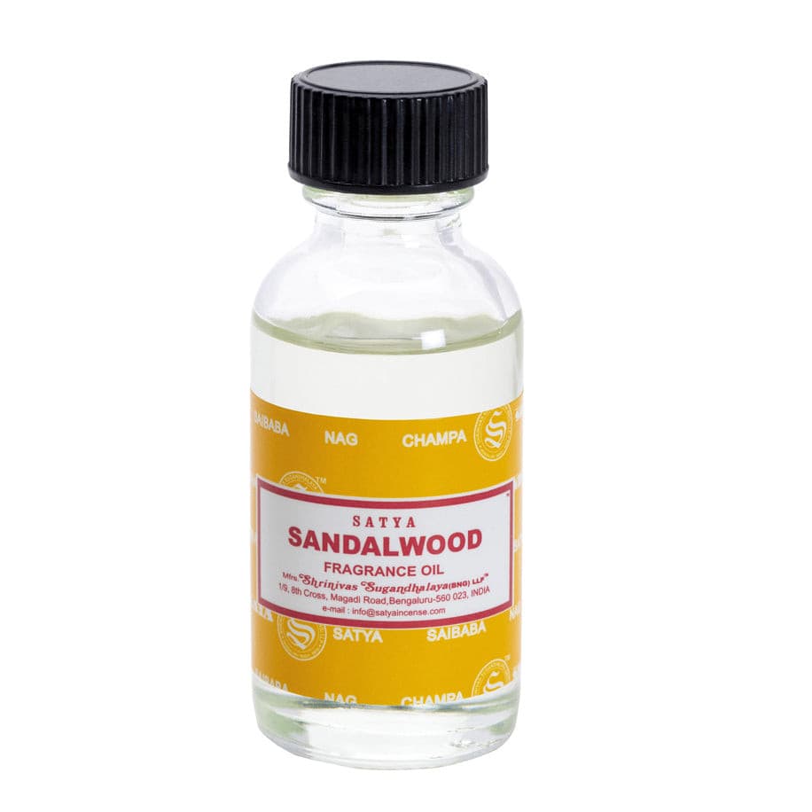 Satya Sandalwood Fragrance Scented Oil.