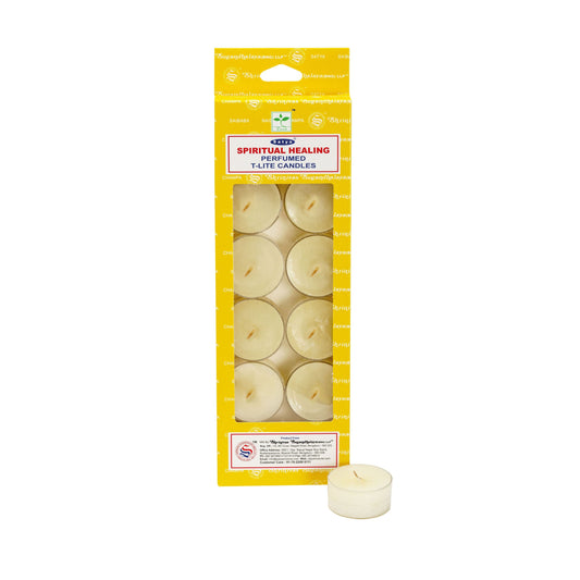 Satya Spiritual Healing Scented Tea Light Candles