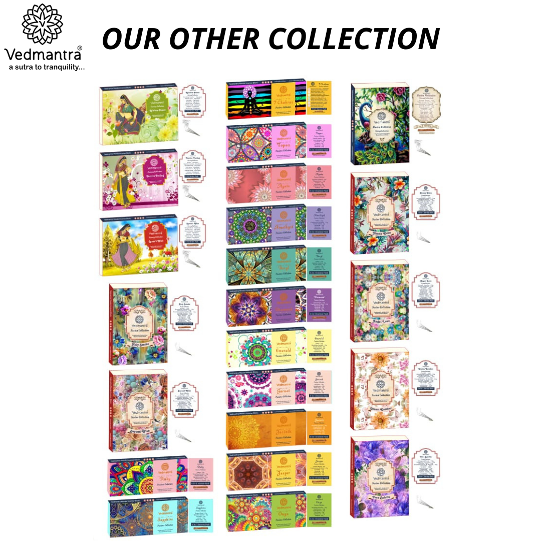 Vedmantra Fusion Collection Incense Sticks - Holy Smoke.