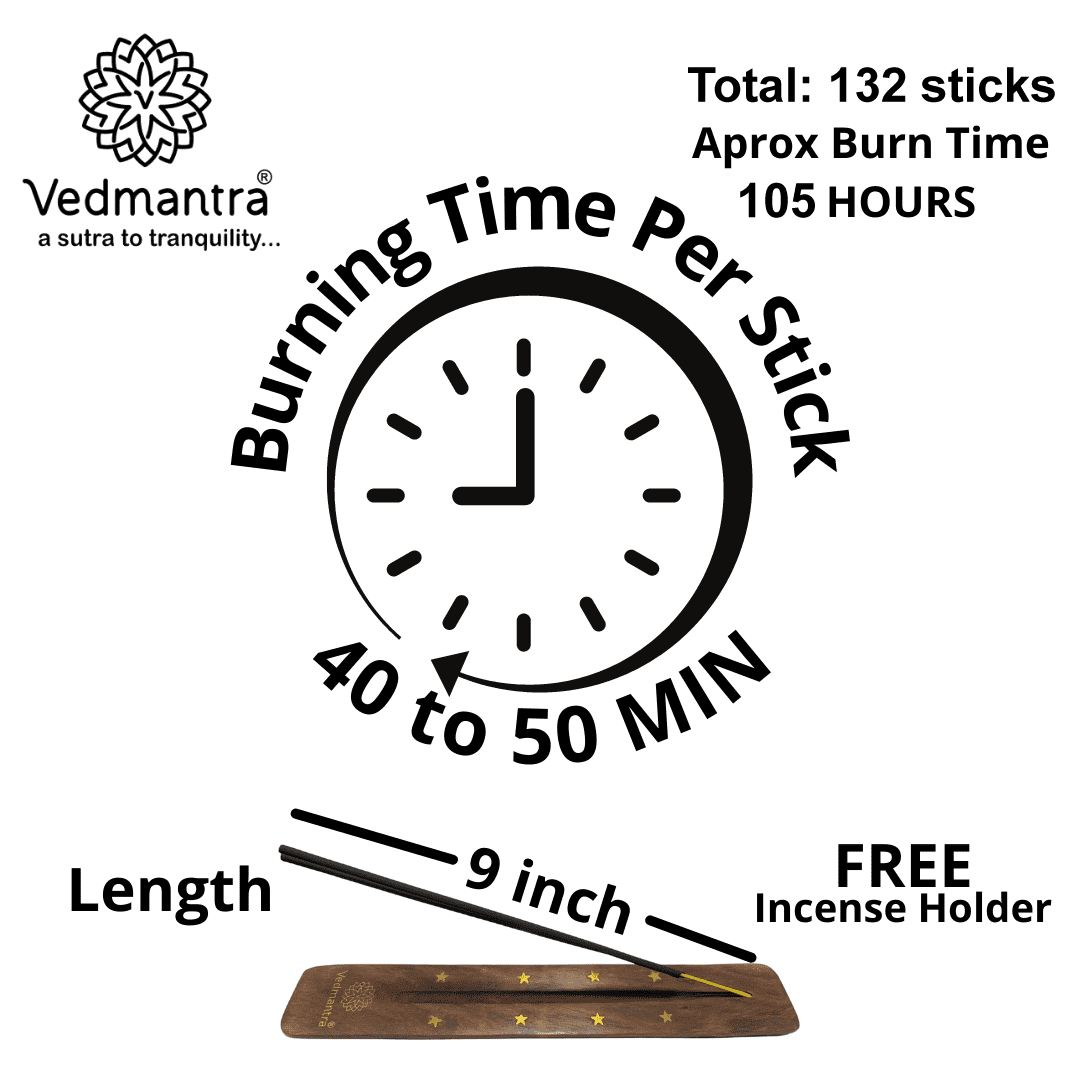 Vedmantra Assorted Incense Stick Gift Set - Earthy Resins.