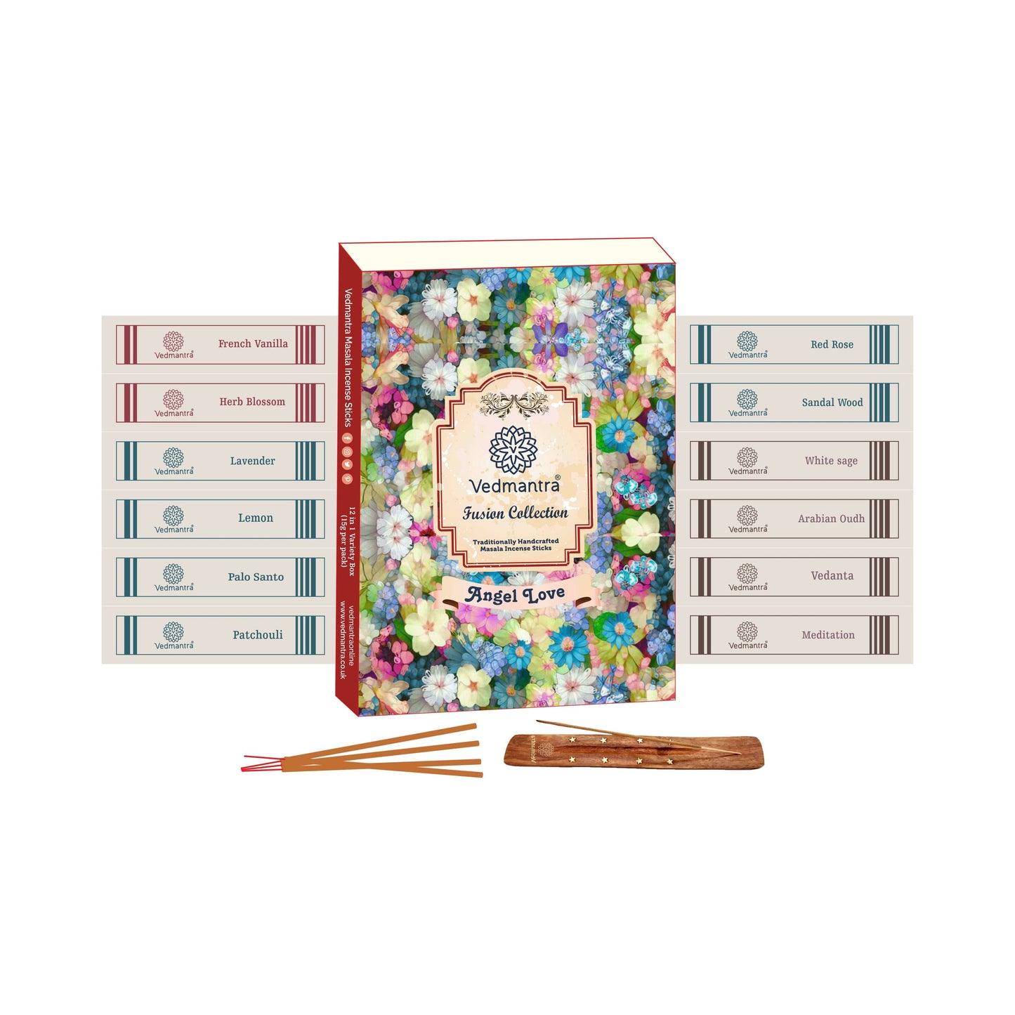 Vedmantra Fusion Collection Incense Sticks - Angel Love.