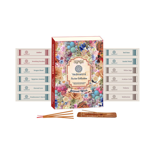 Vedmantra Fusion Collection Incense Sticks - Beyond Wish.