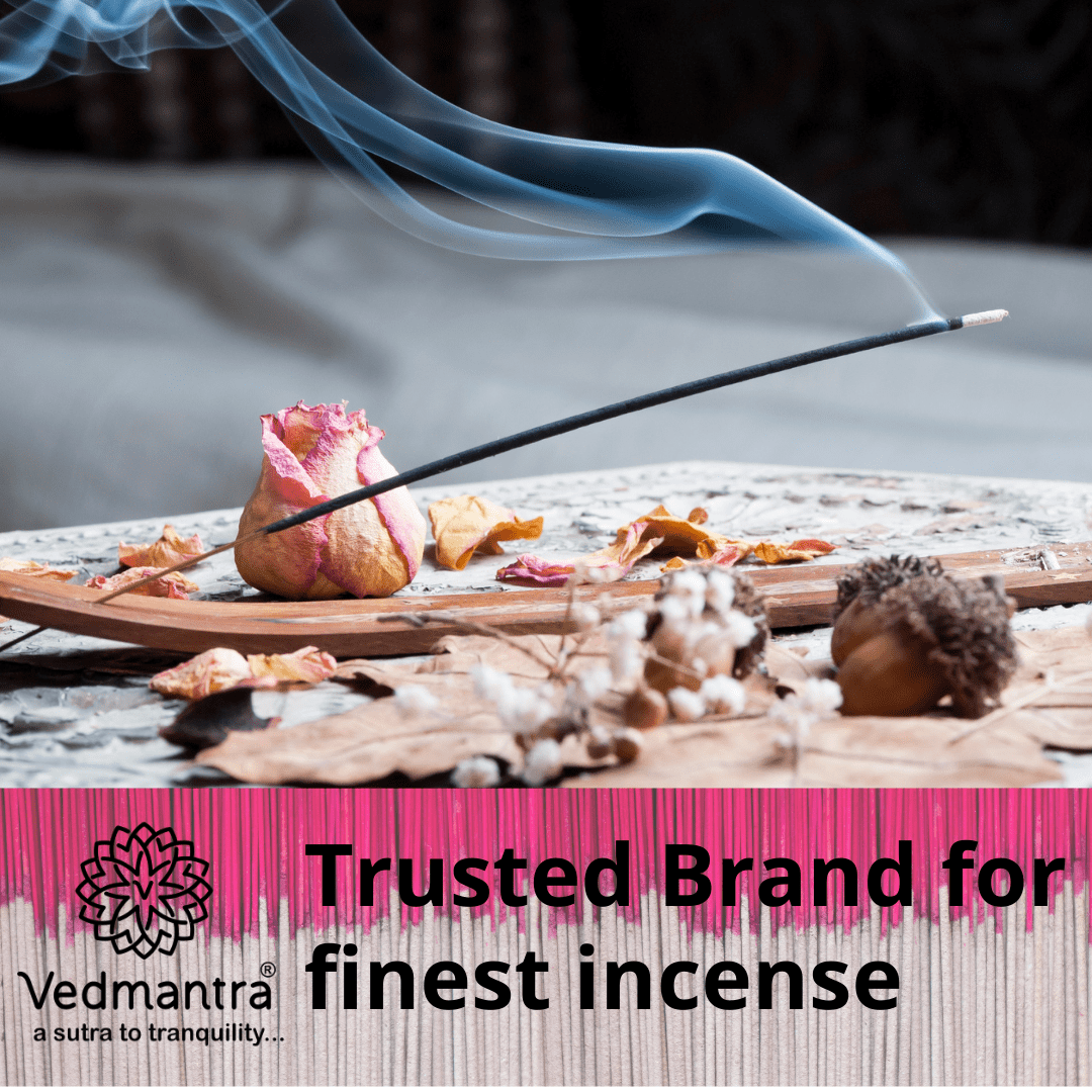 Vedmantra 6 Pack Premium Incense Stick - Baby Powder