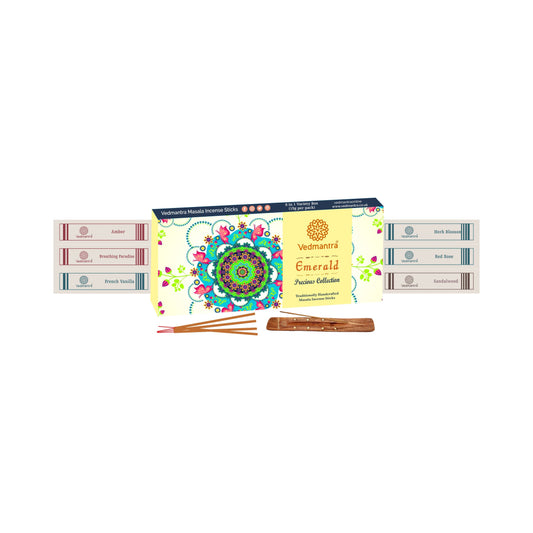 Vedmantra Precious Collection Incense Sticks - Emerald.