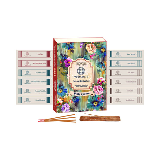 Vedmantra Fusion Collection Incense Sticks - Holy Smoke.