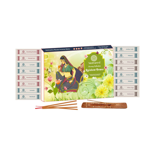 Vedmantra Luxury Collection Incense Sticks - Rainbow Power.