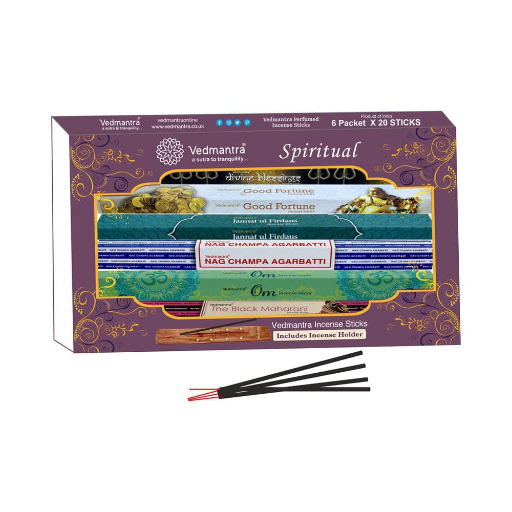 Vedmantra Assorted Incense Stick Gift Set - Spiritual.