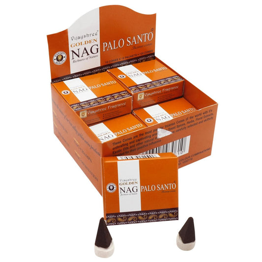 Vijayshree Nag Palo Santo Incense Cones.