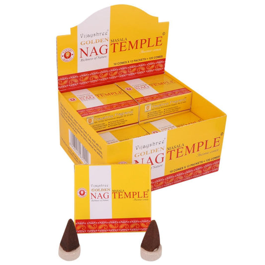 Vijayshree Nag Temple Incense Cones.