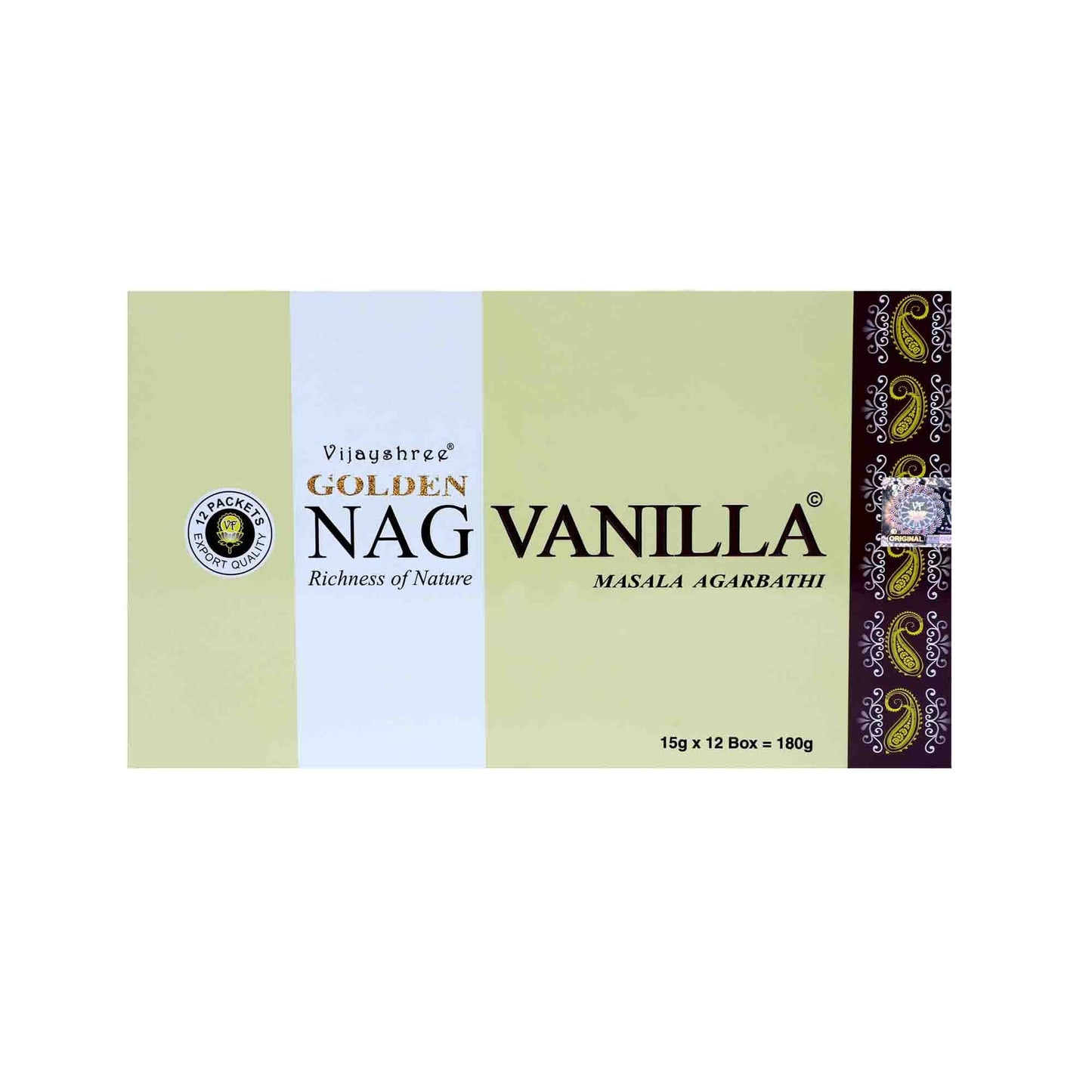 Vijayshree Nag Vanilla Incense Sticks.