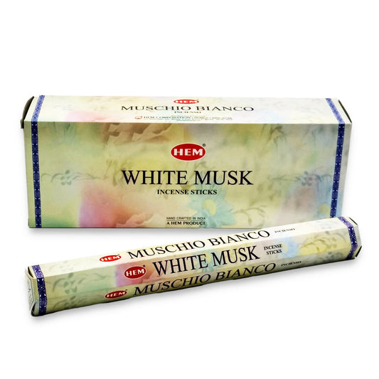 Hem White Musk Incense Sticks.